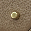 エルメス HERMES ピコタンロックMM エトゥープ トリヨンクレマンス ハンドバッグ ゴールド金具 グレージュ