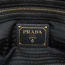 プラダ PRADA ヴィッテロダイノ メタルロゴ BL0805 ブラック レザー 2WAYバッグ ゴールド金具 黒 ハンドバッグ ショルダーバッグ