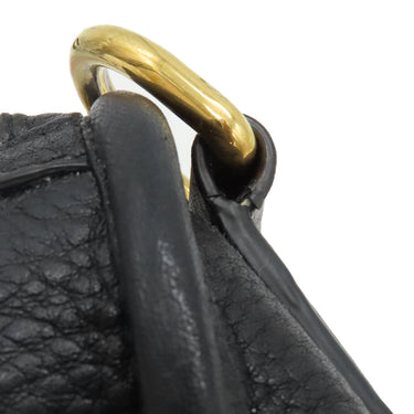 プラダ PRADA ヴィッテロダイノ メタルロゴ BL0805 ブラック レザー 2WAYバッグ ゴールド金具 黒 ハンドバッグ ショルダーバッグ