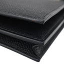 エルメス HERMES ベアンスフレ タッチ ブラック ヴォーエプソン アリゲーター 長財布 シルバー金具 新品 未使用 黒 クロコ 二つ折り財布