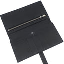 エルメス HERMES ベアンスフレ タッチ ブラック ヴォーエプソン アリゲーター 長財布 シルバー金具 新品 未使用 黒 クロコ 二つ折り財布