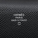 エルメス HERMES ベアンスフレ タッチ ブラック ヴォーエプソン アリゲーター 長財布 シルバー金具 新品 未使用 黒 クロコ 二つ折り財布