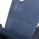 エルメス HERMES エールバッグジップPM 31 ブルーエジェ×ブラック レザー トワルキャドリーユ 2WAYバッグ シルバー金具 青 黒