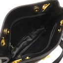 シャネル CHANEL ココマーク ブラック ラムスキン ショルダーバッグ ゴールド金具 チェーンショルダー ヴィンテージ 黒 肩掛け