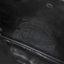シャネル CHANEL ココマーク ブラック ラムスキン ショルダーバッグ ゴールド金具 チェーンショルダー ヴィンテージ 黒 肩掛け