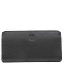 ロエベ LOEWE ジップアラウンド ウォレット 113N95.F13 ブラック レザー 長財布 ゴールド金具 黒 ラウンドファスナー