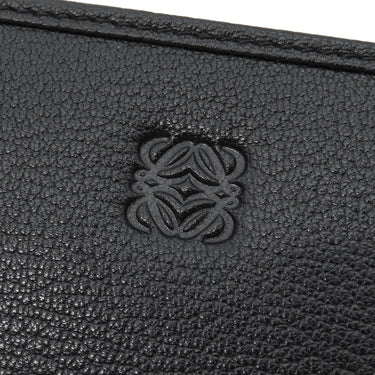 ロエベ LOEWE ジップアラウンド ウォレット 113N95.F13 ブラック レザー 長財布 ゴールド金具 黒 ラウンドファスナー