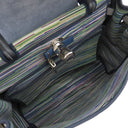 エルメス HERMES エールバッグ PM ブルー系 レザー ヴィブラート トワルオフィシエ 2WAYバッグ シルバー金具 紺 緑 ショルダー ハンドバッグ 鍵/カデナ/クロシェット欠品