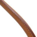 エルメス HERMES ガーデンパーティーPM ゴールド ネゴンダ トートバッグ シルバー金具 茶