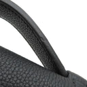 エルメス HERMES サックアデペッシュ 38 ブラック×レッド トゴ ブリーフケース マットシルバー金具 【PO品】黒 ビジネスバッグ