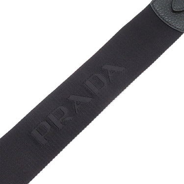 プラダ PRADA メタルロゴ 1BE066 NERO レザー ショルダーバッグ ゴールド金具 黒 VITELLO PHENIX