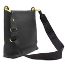 プラダ PRADA メタルロゴ 1BE066 NERO レザー ショルダーバッグ ゴールド金具 黒 VITELLO PHENIX