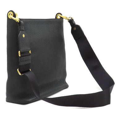 プラダ PRADA メタルロゴ 1BE066 NERO レザー ショルダーバッグ ゴールド金具 黒 VITELLO PHENIX