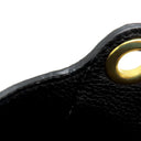 プラダ PRADA メタルロゴ 1BE066 NERO レザー ショルダーバッグ ゴールド金具 黒 VITELLO PHENIX