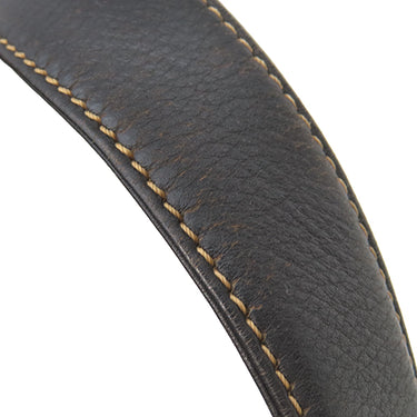 シャネル CHANEL ココマーク ブラック ラムスキン ボストンバッグ マットゴールド金具 黒 肩掛け