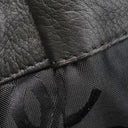 シャネル CHANEL ココマーク ブラック ラムスキン ボストンバッグ マットゴールド金具 黒 肩掛け