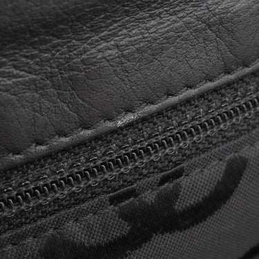 シャネル CHANEL ココマーク ブラック ラムスキン ボストンバッグ マットゴールド金具 黒 肩掛け