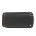 シャネル CHANEL ココマーク ブラック ラムスキン ボストンバッグ マットゴールド金具 黒 肩掛け