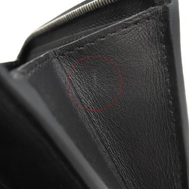 ルイヴィトン LOUIS VUITTON ポルトフォイユ イリス コンパクト M62540 ノワール マヒナレザー 二つ折り財布 シルバー金具 黒