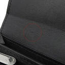 ルイヴィトン LOUIS VUITTON ポルトフォイユ イリス コンパクト M62540 ノワール マヒナレザー 二つ折り財布 シルバー金具 黒