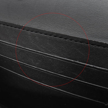 ルイヴィトン LOUIS VUITTON ポルトフォイユ イリス コンパクト M62540 ノワール マヒナレザー 二つ折り財布 シルバー金具 黒