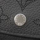 ルイヴィトン LOUIS VUITTON ポルトフォイユ イリス コンパクト M62540 ノワール マヒナレザー 二つ折り財布 シルバー金具 黒