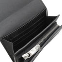 ルイヴィトン LOUIS VUITTON ポルトフォイユ イリス コンパクト M62540 ノワール マヒナレザー 二つ折り財布 シルバー金具 黒