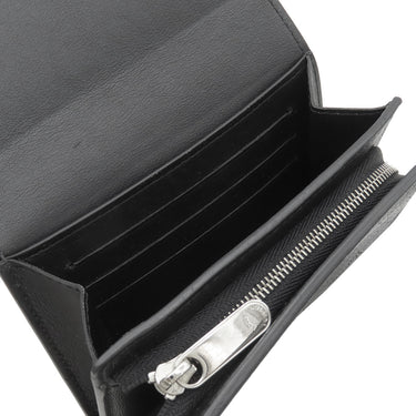 ルイヴィトン LOUIS VUITTON ポルトフォイユ イリス コンパクト M62540 ノワール マヒナレザー 二つ折り財布 シルバー金具 黒