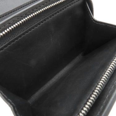 ルイヴィトン LOUIS VUITTON ポルトフォイユ イリス コンパクト M62540 ノワール マヒナレザー 二つ折り財布 シルバー金具 黒