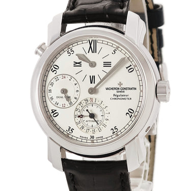 腕時計 ヴァシュロン・コンスタンタン VACHERON CONSTANTIN マルタ デュアルタイム レギュレーター 42005/000G-8900 自動巻き メンズ K18WG無垢