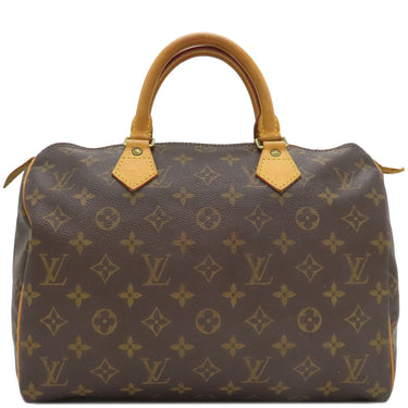 ルイヴィトン LOUIS VUITTON スピーディ 30 M41526 モノグラム モノグラムキャンバス ハンドバッグ ゴールド金具 茶 ミニボストン 鍵/パドロック欠品