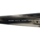 ミュウミュウ MIU MIU スクエアシェイプ 61□15 SMU09M グレー プラスチック サングラス シルバー金具 マーブル グラデーションレンズ