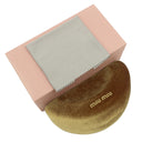 ミュウミュウ MIU MIU スクエアシェイプ 61□15 SMU09M グレー プラスチック サングラス シルバー金具 マーブル グラデーションレンズ