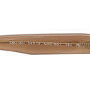 ミュウミュウ MIU MIU バタフライシェイプ 54□19 SMU08U ピンクベージュ プラスチック サングラス ゴールド金具 ブラウンレンズ