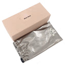 ミュウミュウ MIU MIU バタフライシェイプ 54□19 SMU08U ピンクベージュ プラスチック サングラス ゴールド金具 ブラウンレンズ