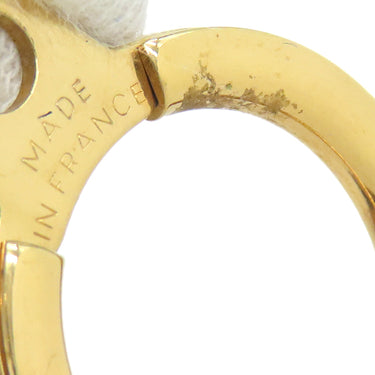 ルイヴィトン LOUIS VUITTON アノクレ キーリング M62694 ゴールド GP キーホルダー