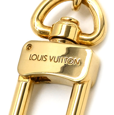 ルイヴィトン LOUIS VUITTON アノクレ キーリング M62694 ゴールド GP キーホルダー チャーム