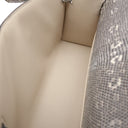 エルメス HERMES ポシェットケリー オンブレ リザード ハンドバッグ シルバー金具 ミニバッグ