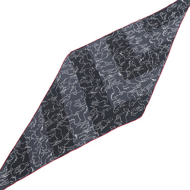 エルメス HERMES ロザンジュ ダークグレー カシミヤ シルク ストール 【LES ETALONS/レガタロン】