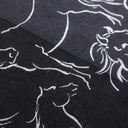 エルメス HERMES ロザンジュ ダークグレー カシミヤ シルク ストール 【LES ETALONS/レガタロン】