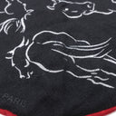 エルメス HERMES ロザンジュ ダークグレー カシミヤ シルク ストール 【LES ETALONS/レガタロン】