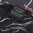 エルメス HERMES ロザンジュ ダークグレー カシミヤ シルク ストール 【LES ETALONS/レガタロン】