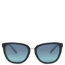 ティファニー Tiffany & Co ウエリントン 55□18 TF4123-F 8055/9S ブラック プラスチック サングラス シルバー金具 黒 ティファニーブルー
