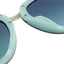 ティファニー Tiffany & Co ウエリントン 55□18 TF4123-F 8055/9S ブラック プラスチック サングラス シルバー金具 黒 ティファニーブルー