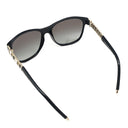 ブルガリ BVLGARI セルペンティ 57□16 8104 ブラック プラスチック GP サングラス ゴールド金具 黒 グラデーションレンズ