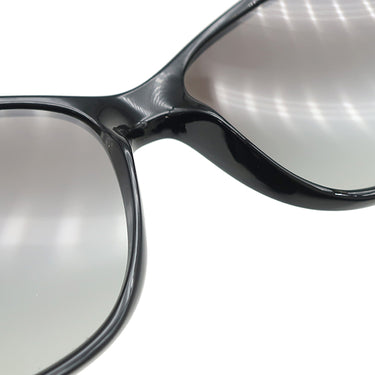 ブルガリ BVLGARI セルペンティ 57□16 8104 ブラック プラスチック GP サングラス ゴールド金具 黒 グラデーションレンズ