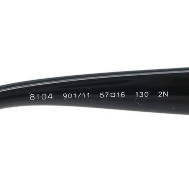 ブルガリ BVLGARI セルペンティ 57□16 8104 ブラック プラスチック GP サングラス ゴールド金具 黒 グラデーションレンズ