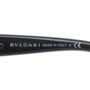 ブルガリ BVLGARI セルペンティ 57□16 8104 ブラック プラスチック GP サングラス ゴールド金具 黒 グラデーションレンズ