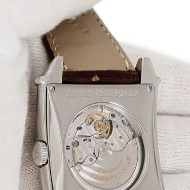 腕時計 ジラールペルゴ GIRARD PERREGAUX ヴィンテージ1945 XXL スモールセコンド 25880-11-221-BB6A 自動巻き メンズ グレー アラビア