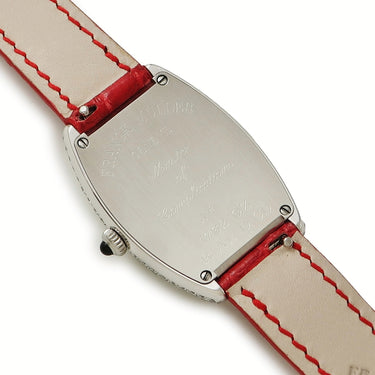 腕時計 フランクミュラー FRANCK MULLER トノウ カーベックス 1762 QZ R AL D CD クオーツ レディース 純正ダイヤ トノー